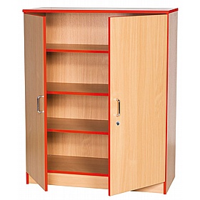 Accento Double Door School and Library Cupboards - School Furniture