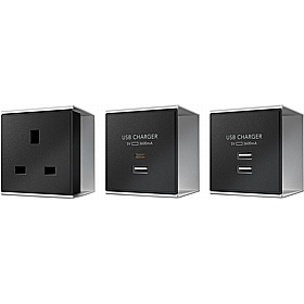 Pure Power 8 Compartment Laptop and Tablet Charging Lockers with Manual Combination Lock - Office Storage