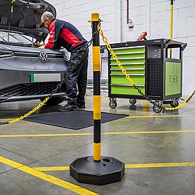 Post and Chain Barrier Systems - Office Accessories