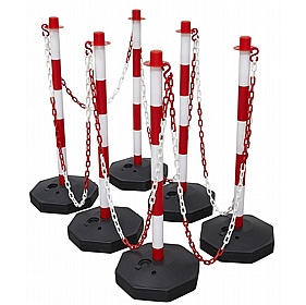 Post and Chain Barrier Systems - Office Accessories