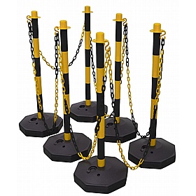 Post and Chain Barrier Systems