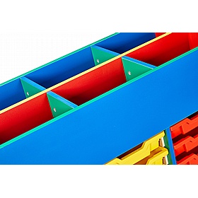 Colore Triple Column Kinderbox Shallow Tray Storage - School Furniture