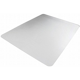 Valuemat Basic Rectangular Vinyl Chair Mat for Hard Floors - Office Accessories