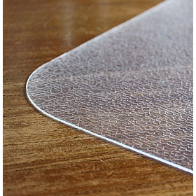 Valuemat Basic Rectangular Vinyl Chair Mat for Hard Floors - Office Accessories