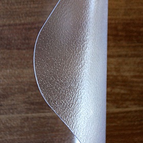 HomeMat Rectangular Vinyl Chair Mat for Hard Floors - Office Accessories