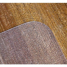 HomeMat Rectangular Vinyl Chair Mat for Hard Floors - Office Accessories