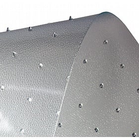 EcoTex Marvec Bio Carbon Neutral Rectangular Polycarbonate Chair Mat for Carpets - Office Accessories