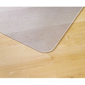 EcoTex Marvec Bio Carbon Neutral Rectangular Polycarbonate Chair Mat for Hard Floors - Office Accessories