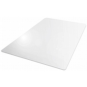 EcoTex Marlon BioPlus Carbon Neutral Rectangular Polycarbonate Chair Mat for Hard Floors - Office Accessories