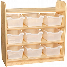 KubbyClass Early Years Nursery Open Back Bookcases - School Furniture