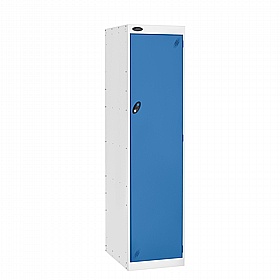 Atom Probe II Antibacterial Police Lockers with Hasp & Staple Lock - Office Storage