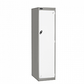 Atom Probe II Antibacterial Police Lockers with Hasp & Staple Lock - Office Storage