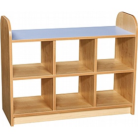 KubbyClass Early Years Nursery Open Back Cube Bookcases