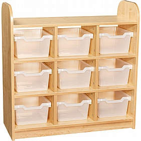 KubbyClass Early Years Nursery Open Back Cube Bookcases - School Furniture
