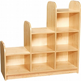 KubbyClass Early Years Nursery Stepped Storage Cubes - School Furniture