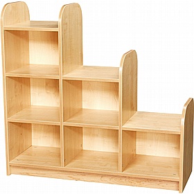 KubbyClass Early Years Nursery Stepped Storage Cubes - School Furniture