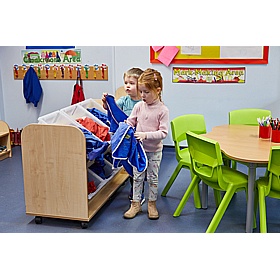 KubbyClass Early Years Nursery Tilt Tote Tray Storage - School Furniture