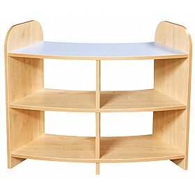 KubbyClass Early Years Nursery 45 Degree Storage Unit - School Furniture