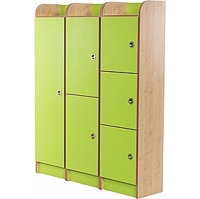 KubbyClass Wooden Cloakroom Lockers