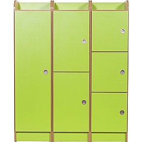 KubbyClass Wooden Cloakroom Lockers - School Furniture