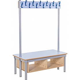 KubbyClass Double Sided Cloakroom Benches