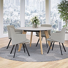 Tract Round Breakout and Meeting Tables - Meeting Room