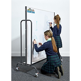 MakerTeam Heavy Duty Mobile Collaborative Whiteboards - School Furniture