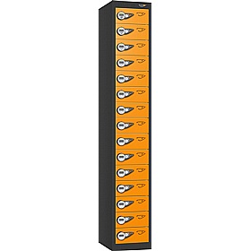 Pure Antibacterial 15 Compartment Personal Effects Lockers with Manual Combination Lock - Office Storage