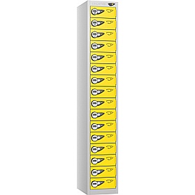 Pure Antibacterial 16 Compartment Personal Effects Lockers with Manual Combination Lock