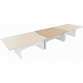 Confer Duo Rectangular Extension Tables - Meeting Room