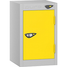 Pure Antibacterial Quarto Lockers with Cam Lock - Office Storage