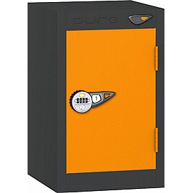Pure Antibacterial Quarto Lockers with Manual Combination Lock - Office Storage