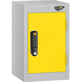 Pure Antibacterial Quarto Lockers with Digital Combination Lock - Office Storage