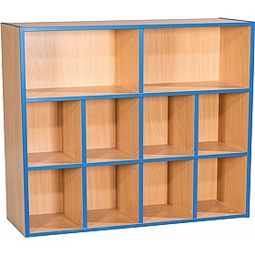 KubbyKurve Library Wide Straight Bookcases - School Furniture