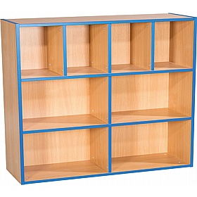 KubbyKurve Library Wide Straight Bookcases - School Furniture