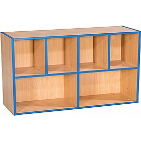 KubbyKurve Library Wide Straight Bookcases - School Furniture