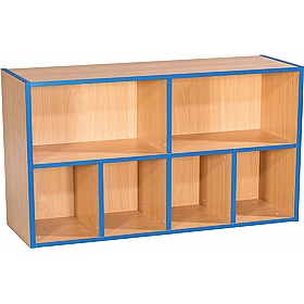KubbyKurve Library Wide Straight Bookcases - School Furniture