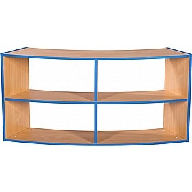 KubbyKurve Library Curve Open Bookcases