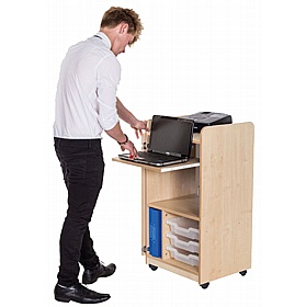 KubbyClass Mobile Multimedia Cabinet - School Furniture