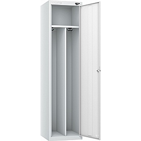 Pure Antibacterial Clean & Dirty Lockers with Hasp and Staple Lock - Office Storage