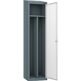 Pure Antibacterial Sloping Top Clean & Dirty Lockers with Hasp and Staple Lock - Office Storage