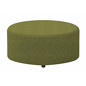 Harlestone Large Round Fabric Office Stools - Breakout & Canteen