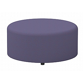 Harlestone Large Round Fabric Office Stools - Breakout & Canteen