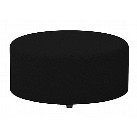 Harlestone Large Round Fabric Office Stools - Breakout & Canteen