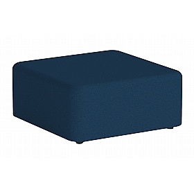 Harlestone Large Square Fabric Office Stools - Breakout & Canteen