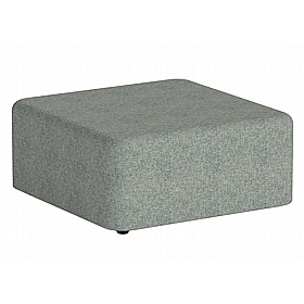 Harlestone Large Square Fabric Office Stools - Breakout & Canteen