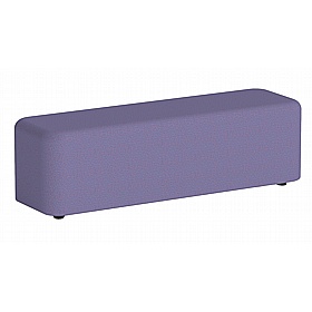 Harlestone Large Rectangular Fabric Office Stools - Breakout & Canteen