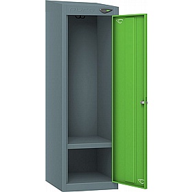 Pure Antibacterial Sloping Top Wheelchair Accessible Lockers with Cam Lock