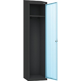 Pure Antibacterial Sloping Top Police Lockers with Cam Lock - Office Storage