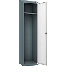 Pure Antibacterial Sloping Top Police Lockers with Cam Lock - Office Storage